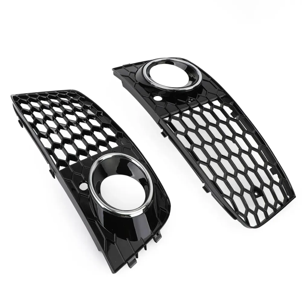 2009-2012 Audi A4 B8 Honeycomb Mesh Fog Light Light Sent Grill