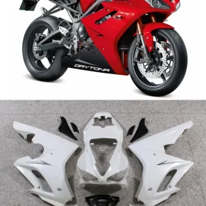 2009-2012 Triumph Daytona 675 Red Black Daytona Racing genérico