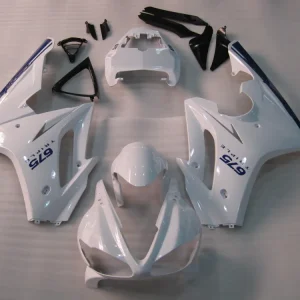 2009-2012 Triumph Daytona 675 White Azul Bodywork Faiting ABS Injeção Moldagem genérica