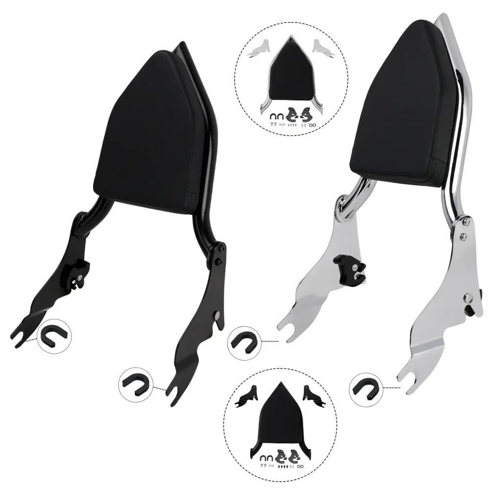 2009-2013 CVO Electra Glide Ultra Classic FLHTCUSE Passageiro Sissy Backrest