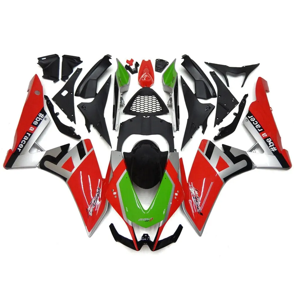 2009-2015 Aprilia RSV4 1000 Kit de carenagem Bodywork ABS PLÁSTICO