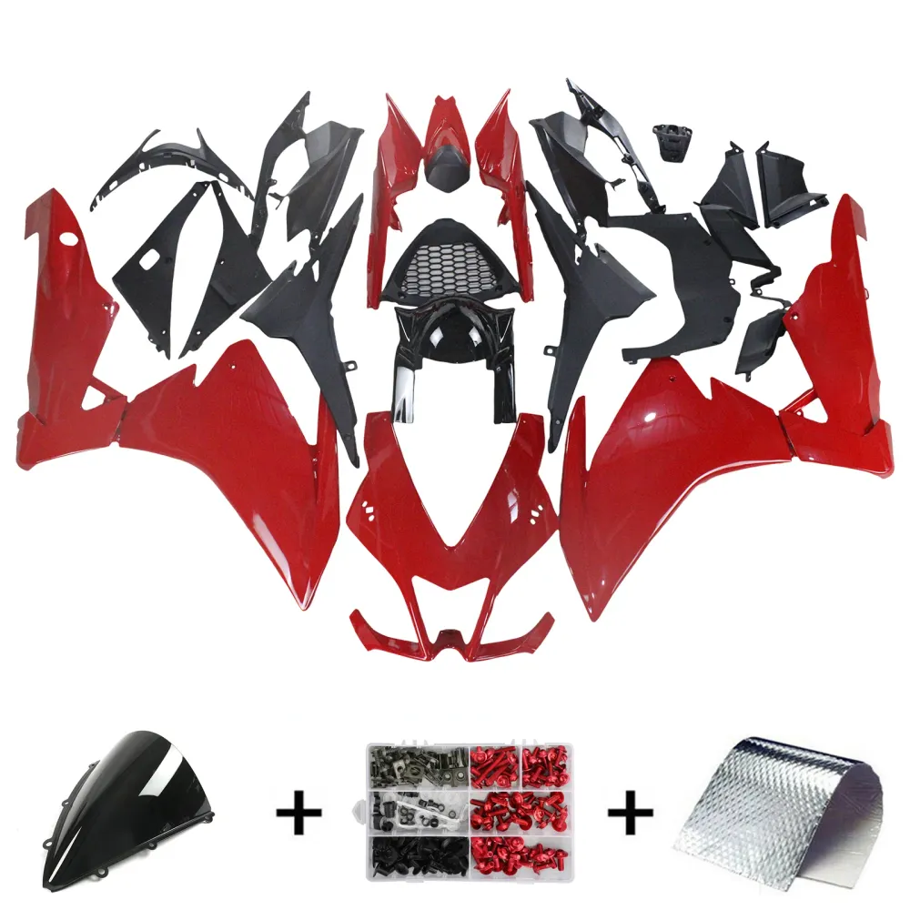 2009-2015 Aprilia RSV4 1000 Kit de carenagem Bodywork ABS PLÁSTICO