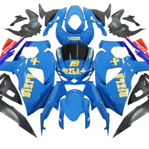 2009-2016 Suzuki GSXR 1000 Blue Rizla Racing Fairings genéricos