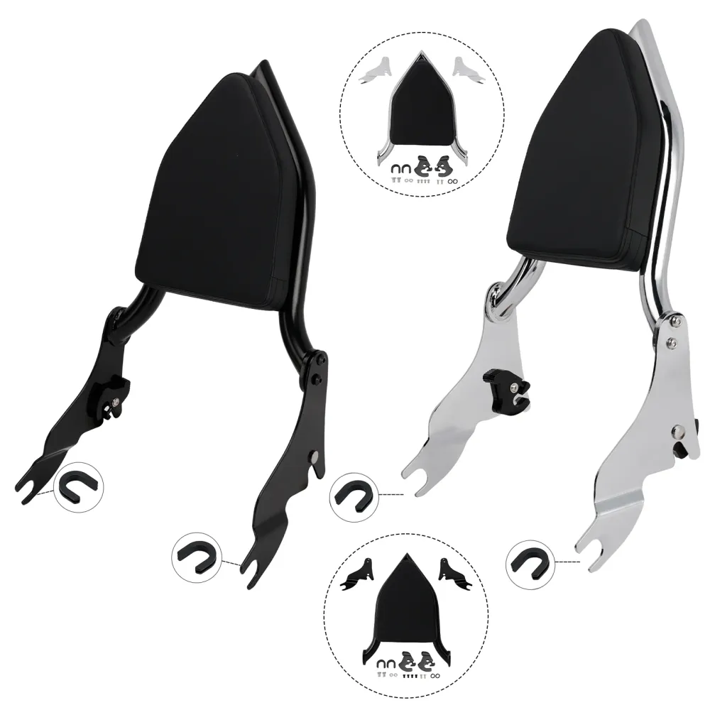 2009-2019 Road King Classic FlHRC/I Passageiro Sissy Bar Backrest