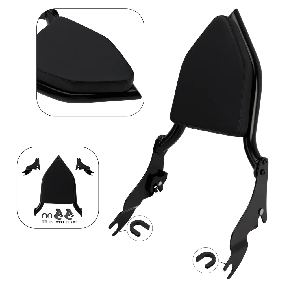 2010-2012, 2015-2024 CVO Street Glide FLHXSE Passageiro Sissy Bar Backrest