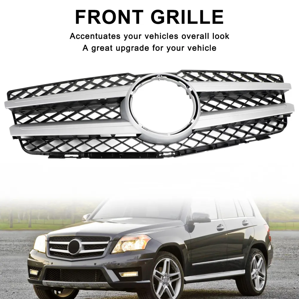 2010-2012 Mercedes Benz GLK X204 GLK350 GRILHA DE CAPELA CAPELA FRONTAÇÃO GRILE 2048800283