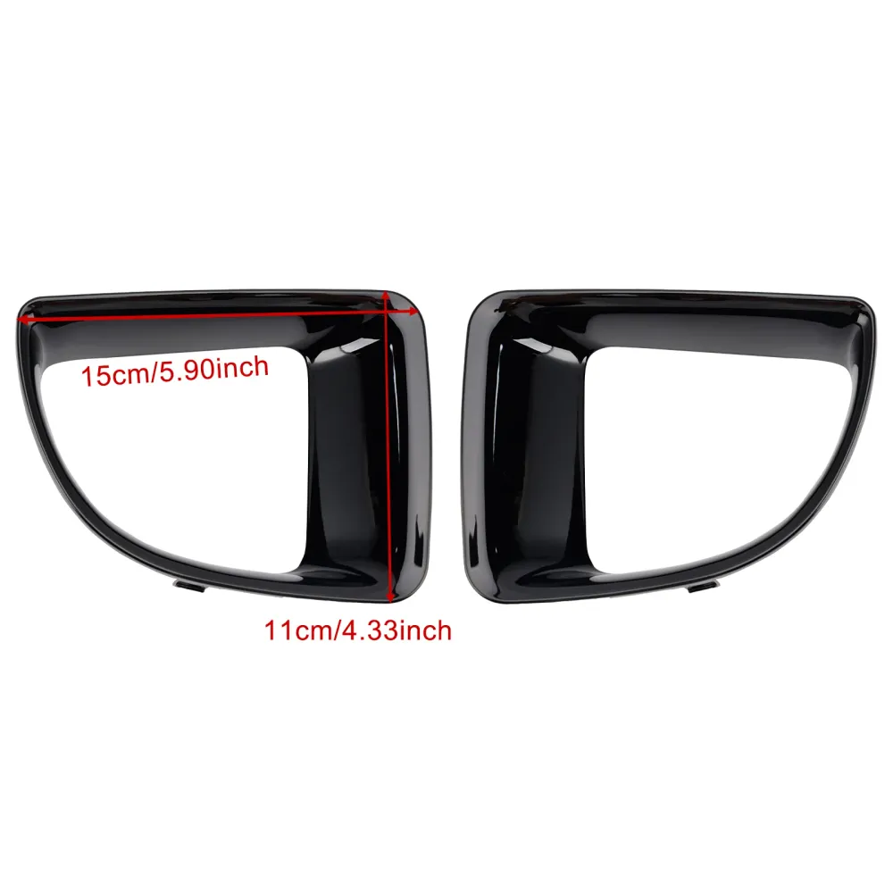 2010-2015 Mini R58 Black Black Front Air Duct Frame 51117255117 51117255119