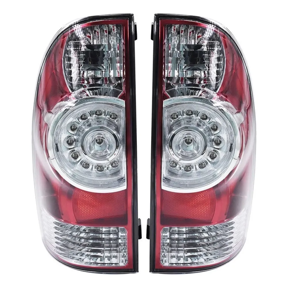2010-2015 Toyota Tacoma TRD Sport Crew Cab Pickup 4-Door LED Tail Lights Brake Lamp 8156004150 8155004160