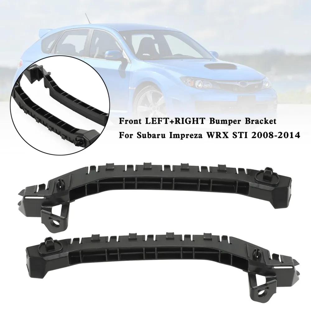 2011-2014 Subaru Impreza WRX FRONTE esquerda+Suporte do para-choque direito 57707FG122 57707FG132