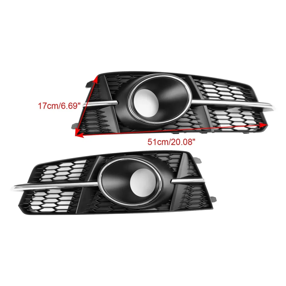 2011-2018 AUDI A6 4G C7 A6L FOG LIMPO BRABELA FRONTEIRO BAIXA GRILL 4G0807682AG