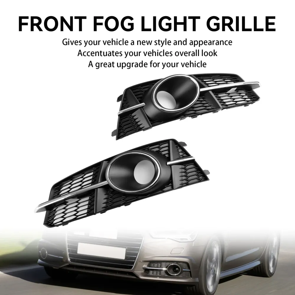 2011-2018 AUDI A6 4G C7 A6L FOG LIMPO BRABELA FRONTEIRO BAIXA GRILL 4G0807682AG
