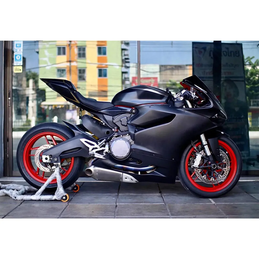2012-2015 Ducati 1199 899 Kit de carenagem de injeção Plástico ABS#109
