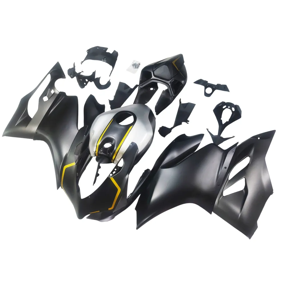 2012-2015 Ducati 1199 899 Kit de carenagem de injeção Plástico ABS#109