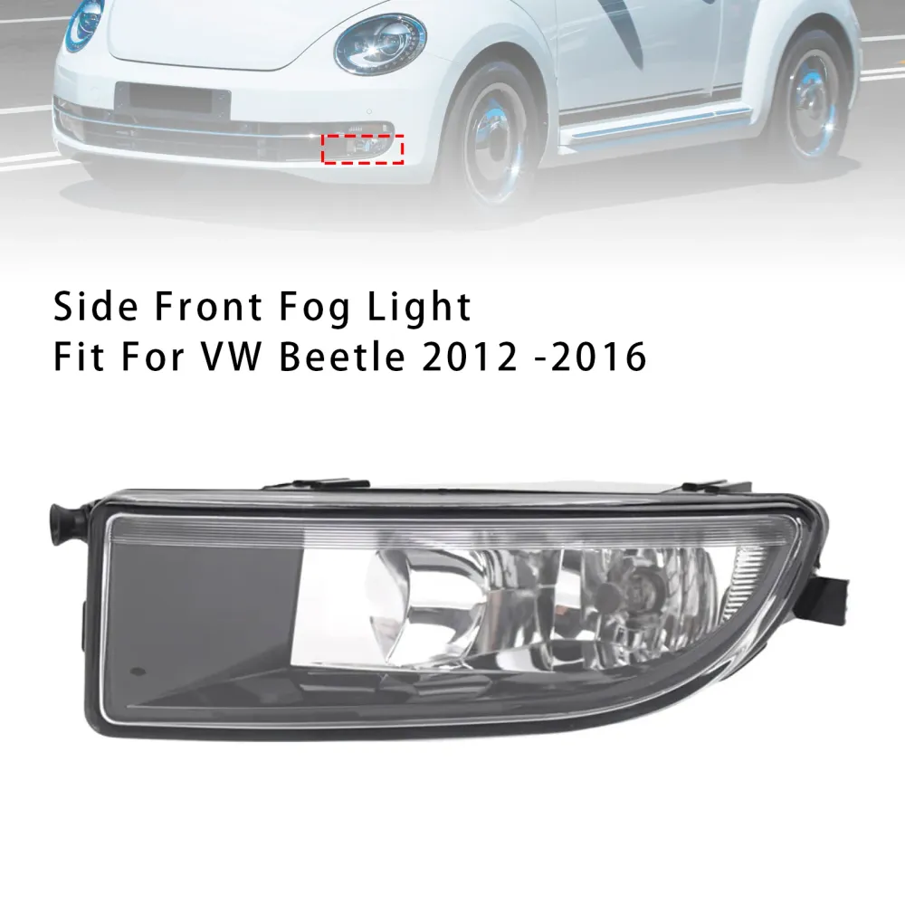 2012-2016 VW Beetle 1 PCS Front Bumper Luz de nevoeiro esquerdo com lâmpada 5C5941699A