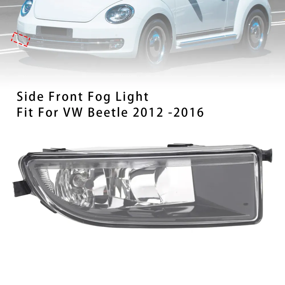 2012-2016 VW Beetle 1 PCS Fronteiro Fog Direita Luz com Bulbo 5C5941700A