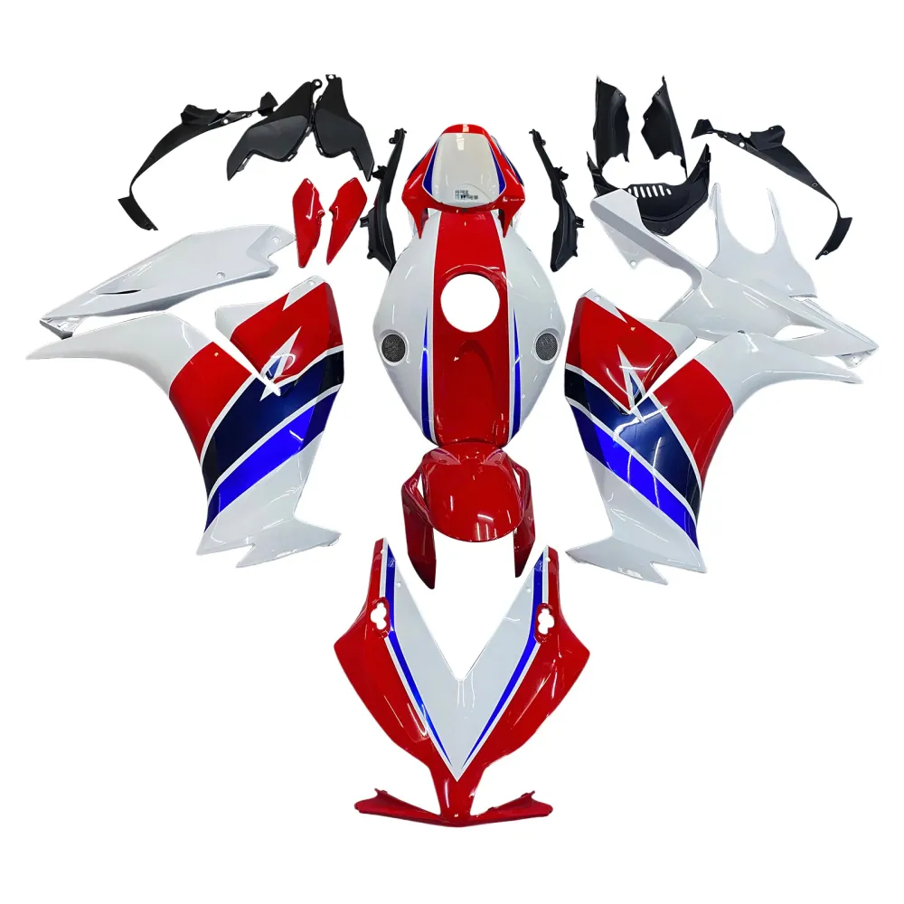 2012-2016 HONDA CBR1000RR AMOTOPART FATINGS HRC White Red Blue Racing Customs Fairing