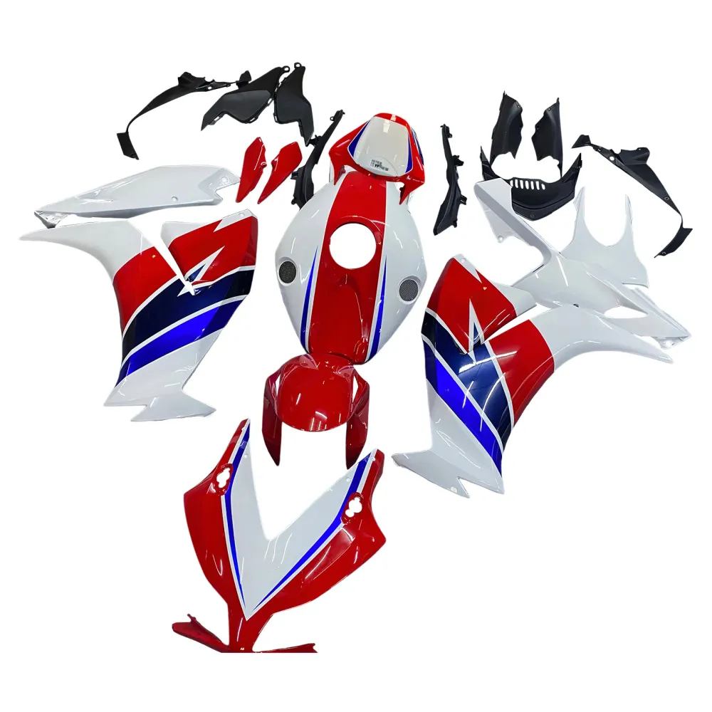 2012-2016 HONDA CBR1000RR AMOTOPART FATINGS HRC White Red Blue Racing Customs Fairing