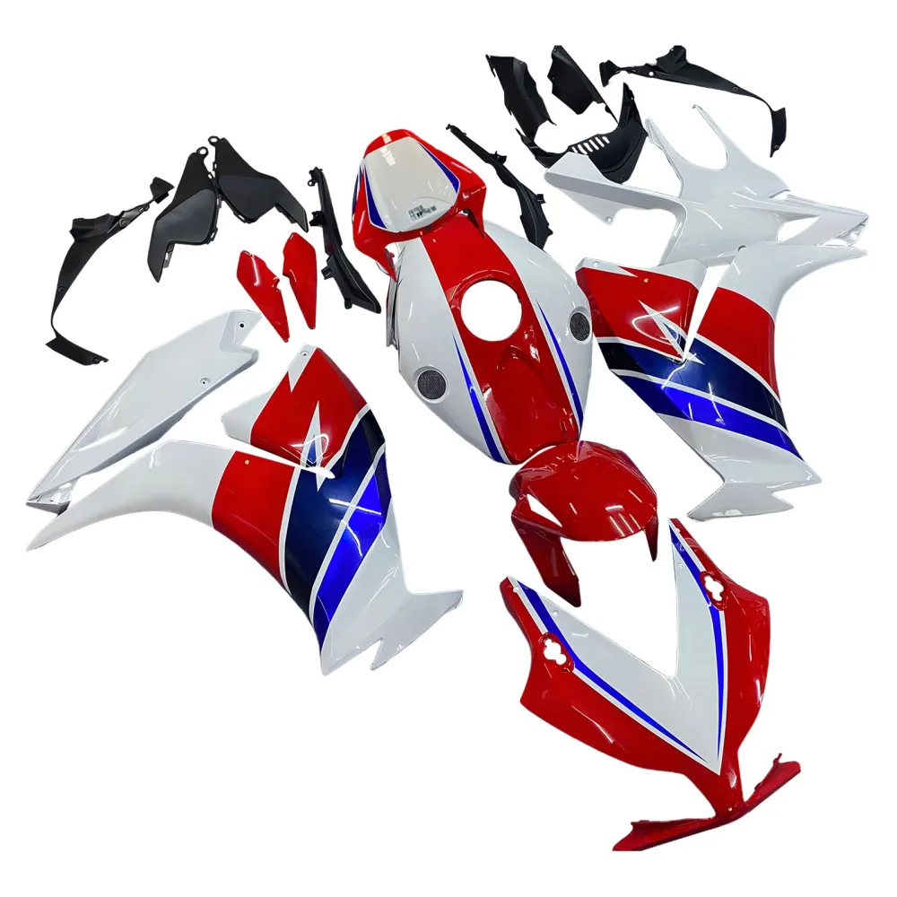 2012-2016 HONDA CBR1000RR AMOTOPART FATINGS HRC White Red Blue Racing Customs Fairing