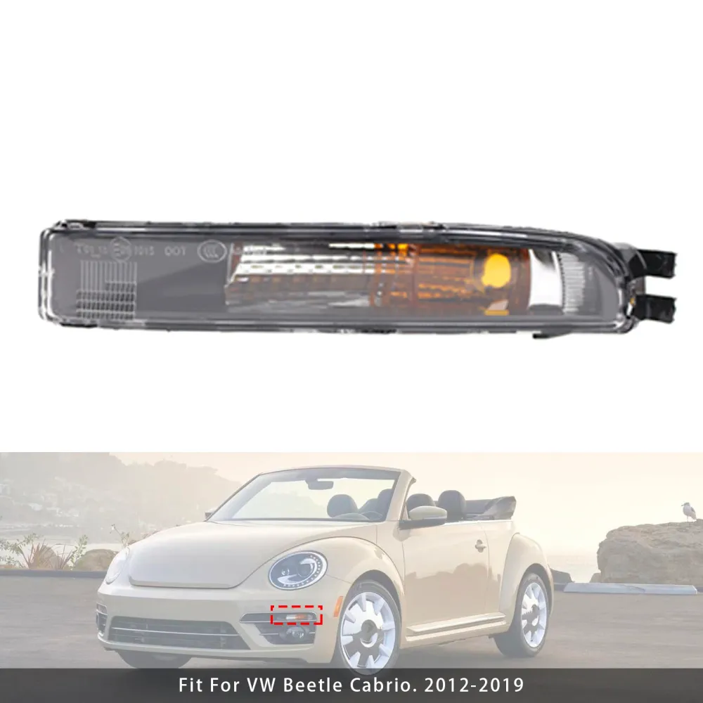 2012-2019 Volkswagen Beetle 1 PCS para o pára-choque dianteiro esquerdo Sinal Luz 5C5953041A
