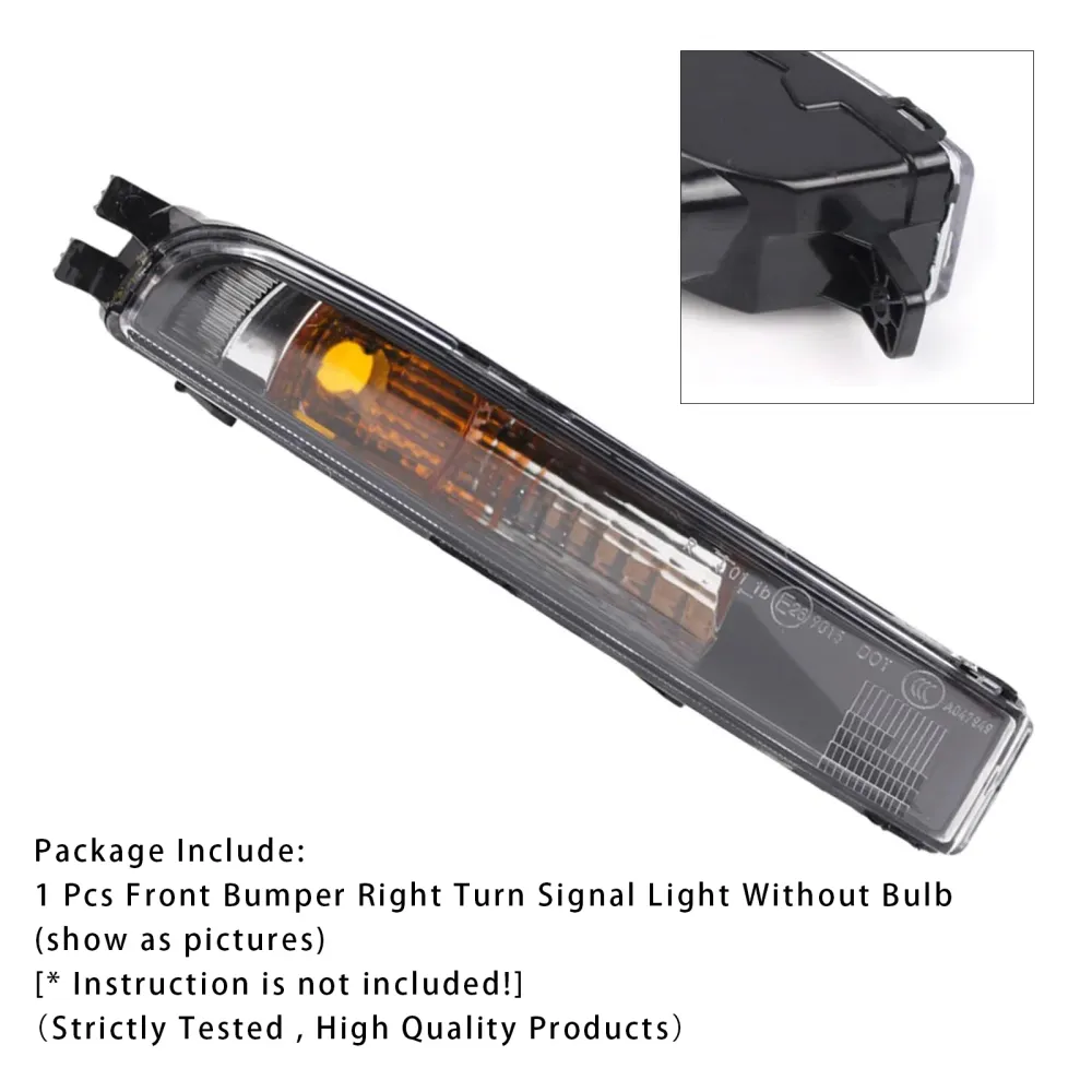 2012-2019 Volkswagen Beetle 1 pcs para o pára-choque dianteiro Signal de giro à direita Luz 5C5953042A