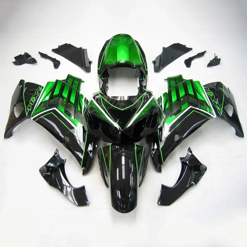 2012-2025 Kawasaki ZX14R Kit de carenagem de injeção de injeção Plástico ABS #104