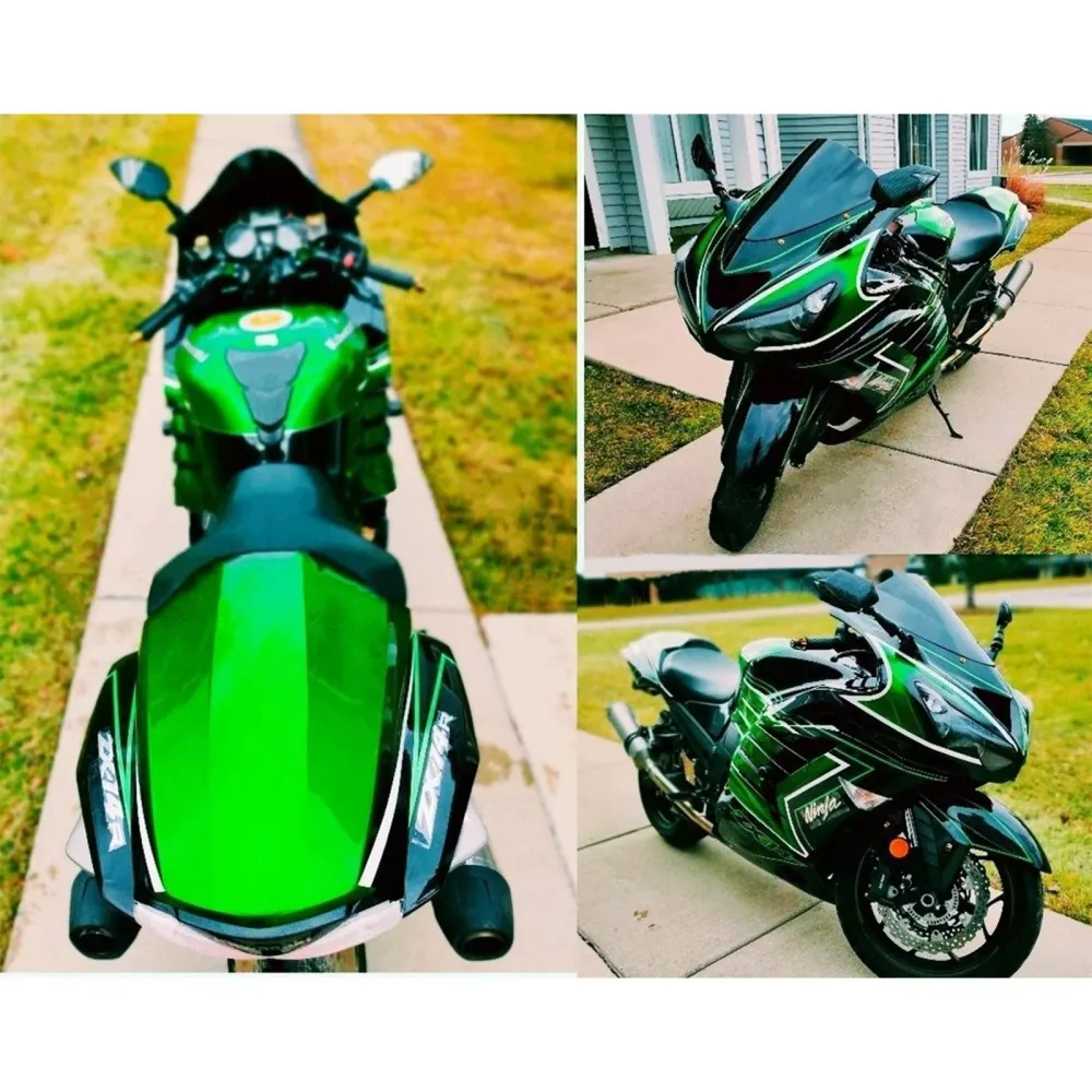 2012-2025 Kawasaki ZX14R Kit de carenagem de injeção de injeção Plástico ABS #104