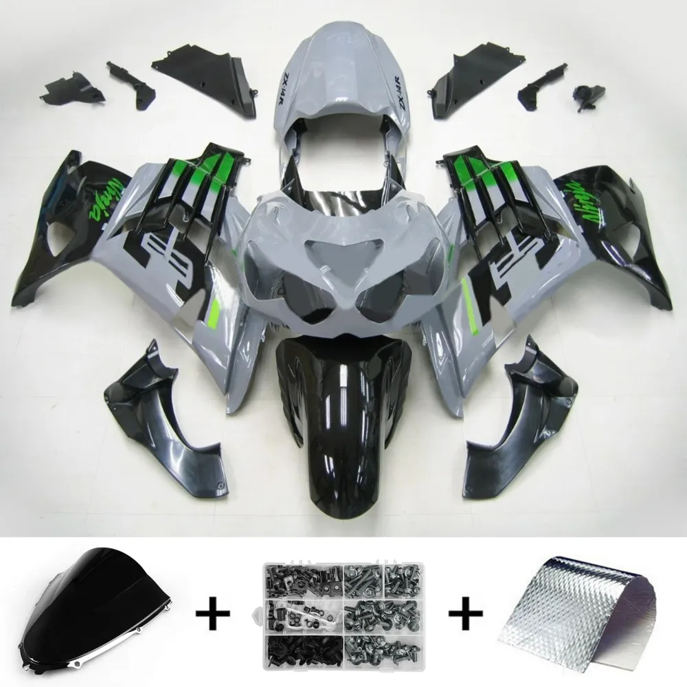 2012-2025 Kawasaki ZX14R Kit de carenagem de injeção de injeção Plástico ABS #104