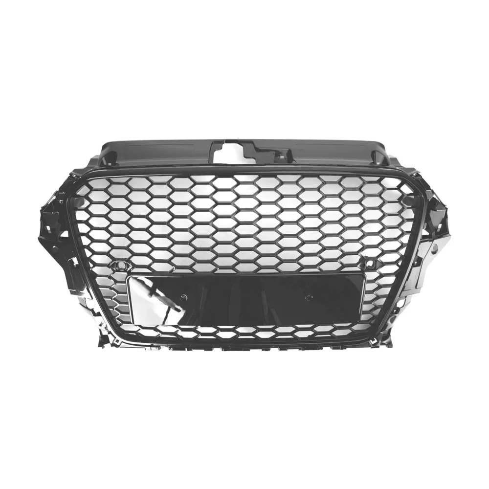 2013 2014 2015 2016 Audi A3 S3 RS3 Honeycomb grade Front Front Grille Black Black