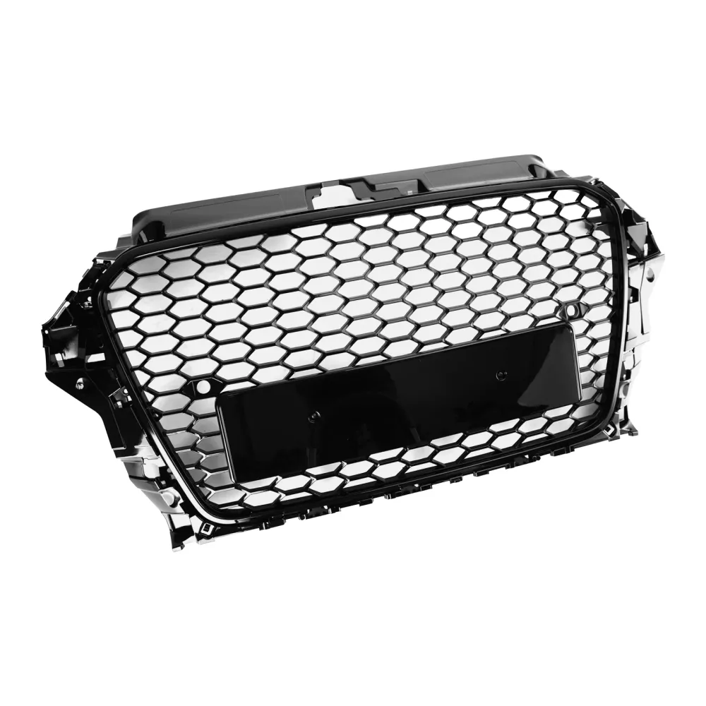 2013 2014 2015 2016 Audi A3 S3 RS3 Honeycomb grade Front Front Grille Black Black