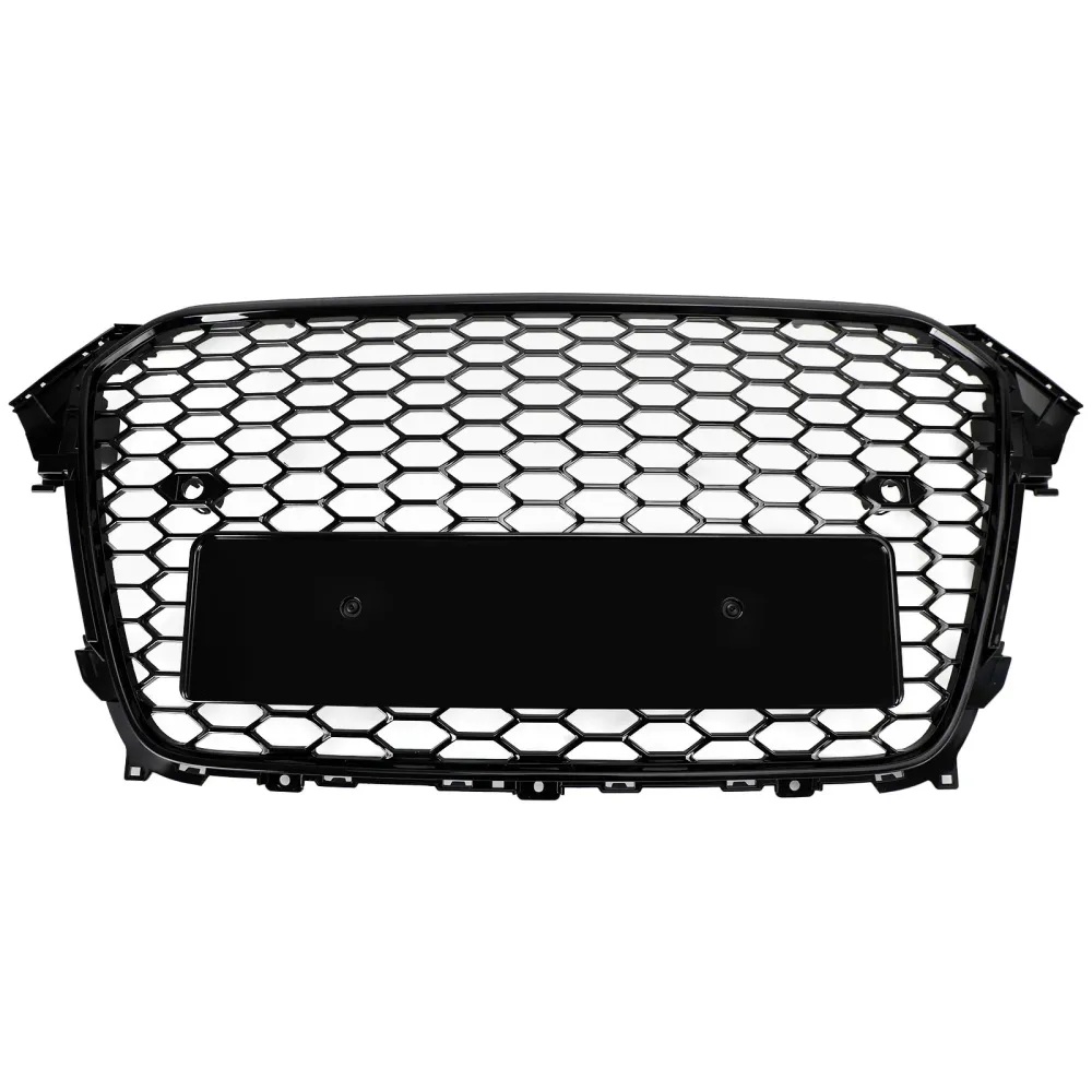 2013 2014 2015 2016 Audi A4 S4 RS4 Mesh de malha dianteira grade grade Grill Black Black