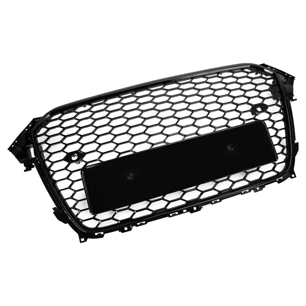 2013 2014 2015 2016 Audi A4 S4 RS4 Mesh de malha dianteira grade grade Grill Black Black