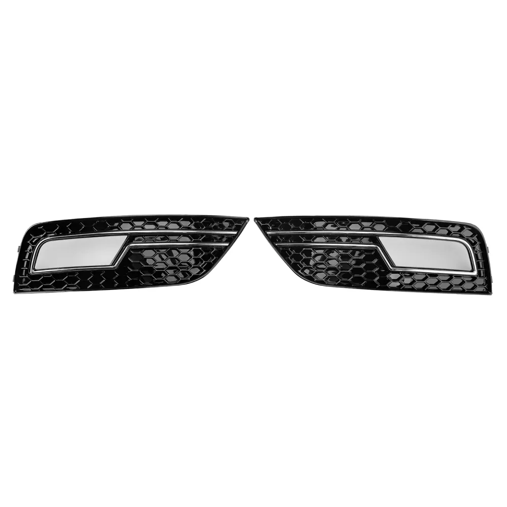 2013-2015 Audi A4 B8.5 Chrome Fog Tampa Luz Grade Standard Bumper