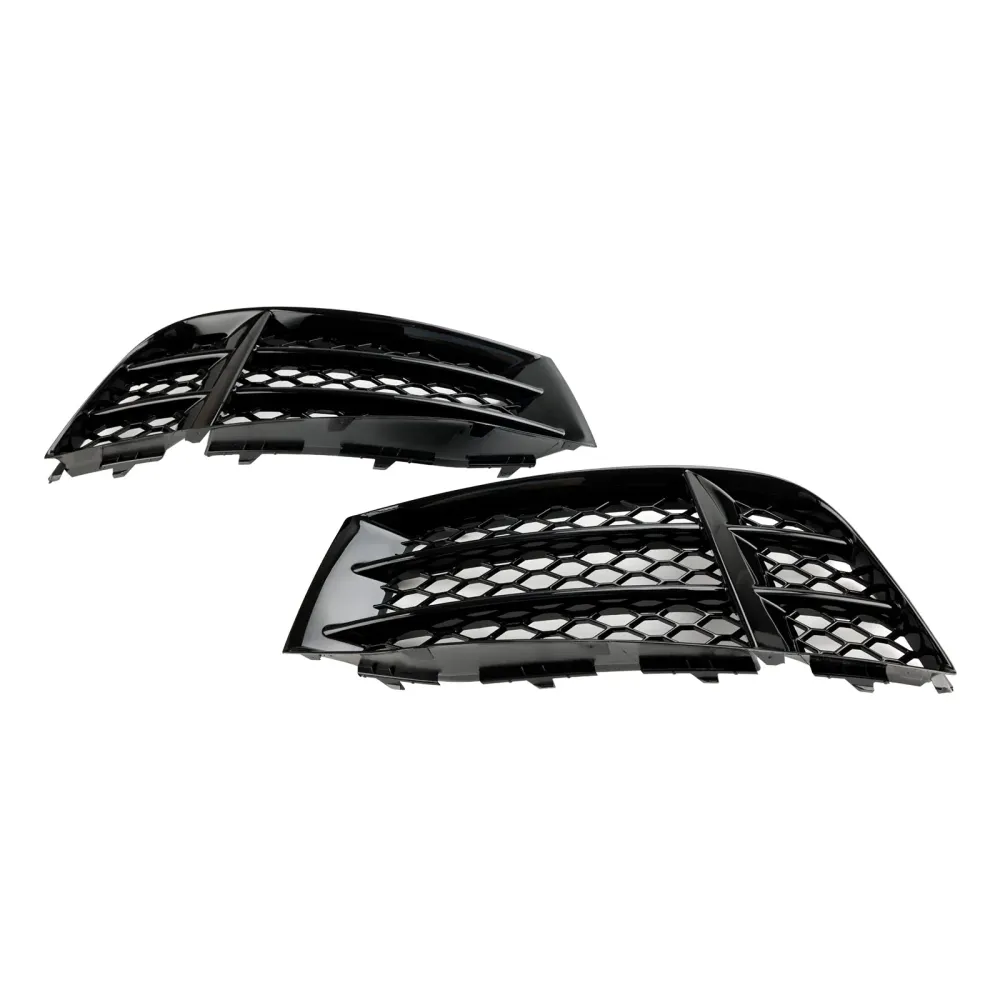 2013-2016 Audi RS5C Cabriolet Qu. Grade de capa de luz de nevoeiro inferior do para -choque dianteiro