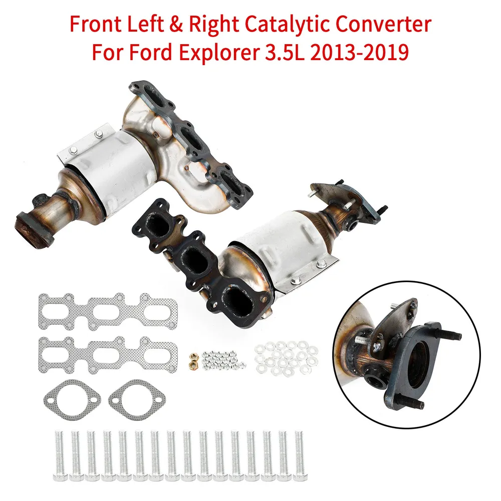 2013-2016 Lincoln MKS 3.7L 2PCS Conversor catalítico frontal 674255 674256