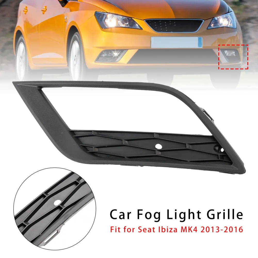 2013-2016 Seat Ibiza mk4 nevoeiro grade leve do lado esquerdo 6J0853665f