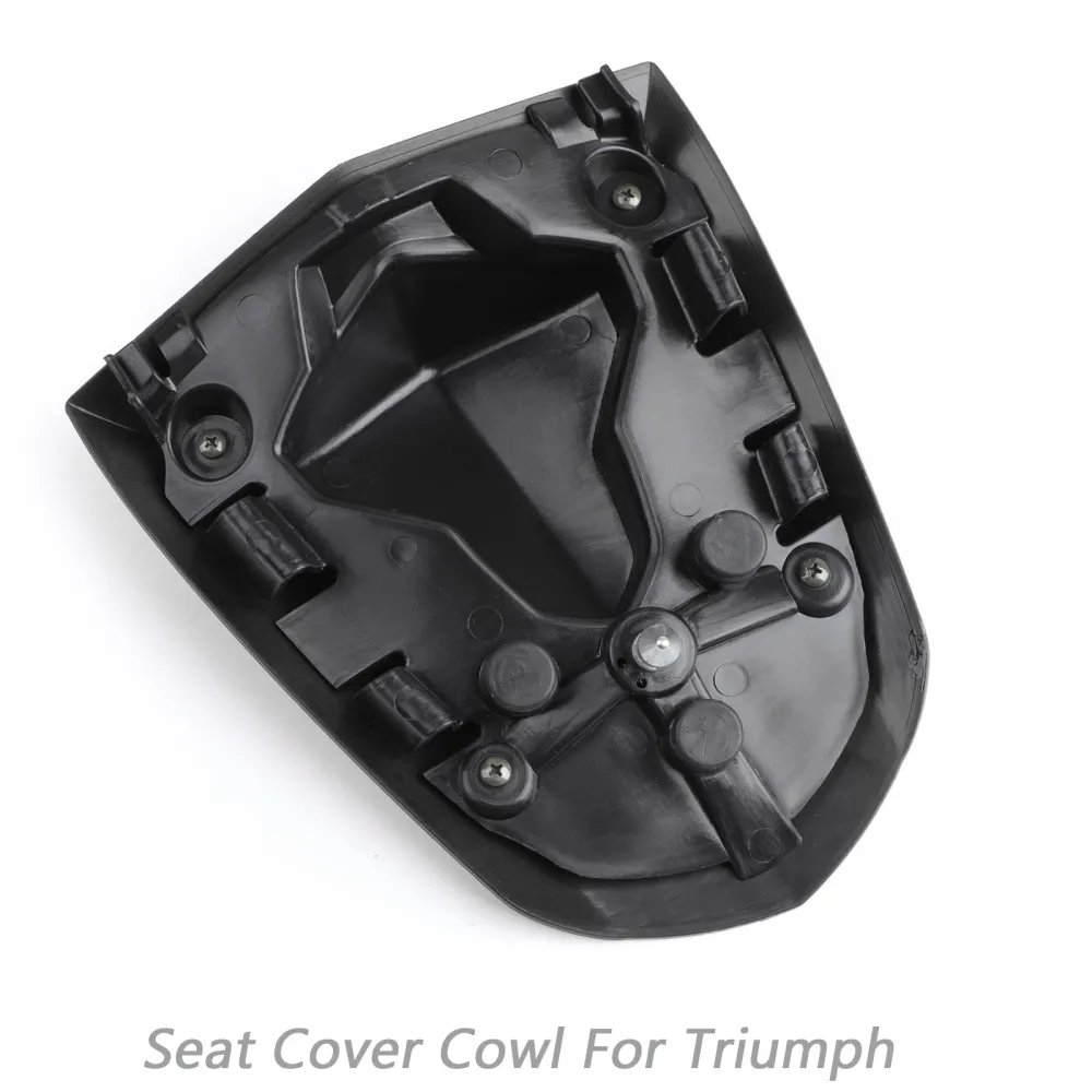 2013-2018 Daytona 675 e 675R ABS Tampa do assento do passageiro traseiro Capuz