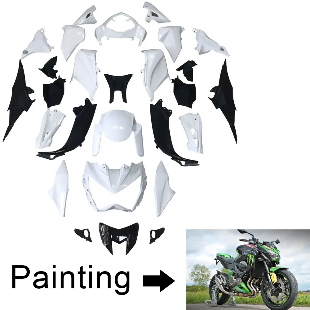 2013-2018 KAWASAKI Z800 AMOTOPT INFEÇÃO KIT BODING KIT PLÁSTICO ABS #103
