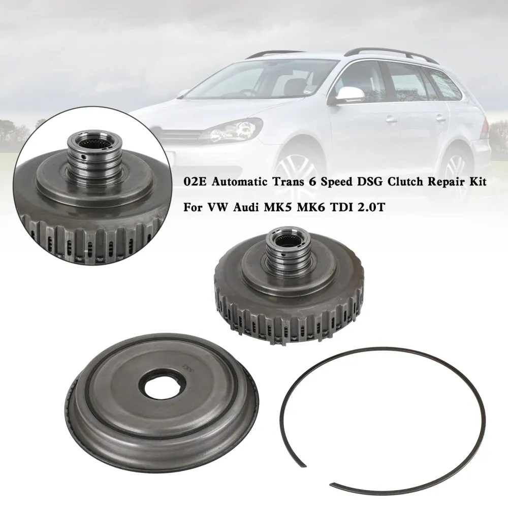 2014+ Audi A3 8V TT MK3 Volkswagen EOS 02E Kit automático de reparo de embreagem DSG de velocidade trans 6 automática