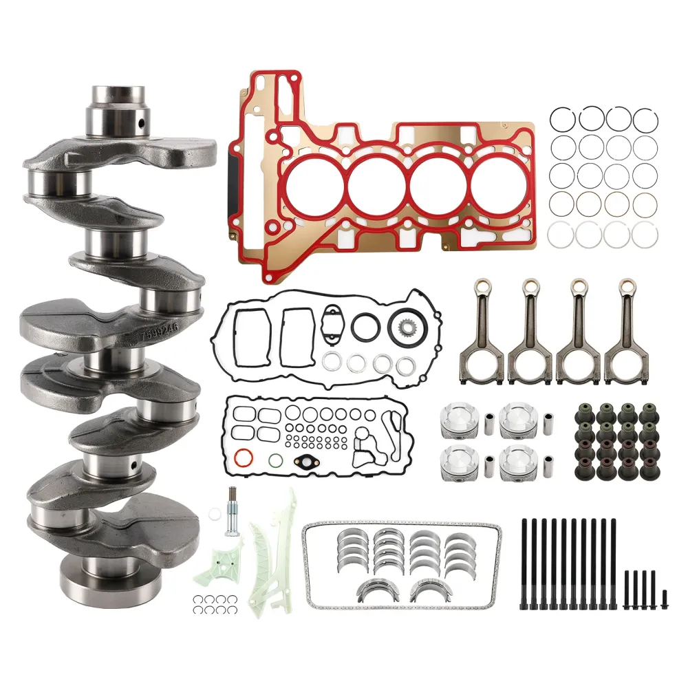 2014-2018 BMW X6 28ix (EUR) F16 N20 Revista o kit de reprodução/Conrods/pistão/kit de pistão/junta 11217640165