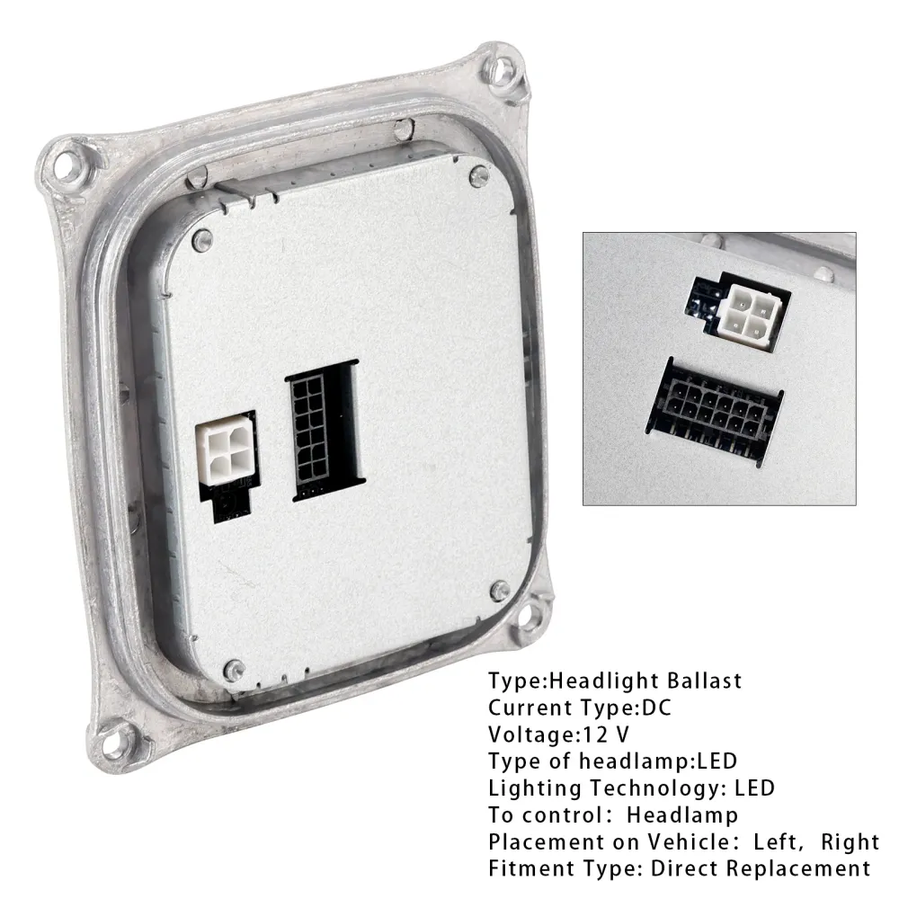 2014-2019 Maserati Ghibli LED Módulo de Controle de Fardete LED de LED 130732947400