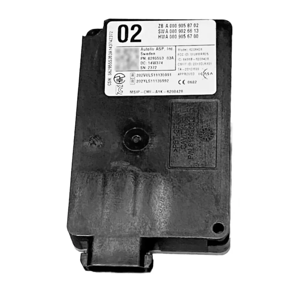 2014-2019 Mercedes S-Klasse (C217) Nova Unidade de Controle de Controle do Sensor de Radar A000905870 A0009026613
