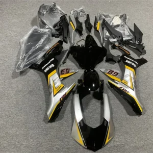 2015-2019 Yamaha YZF 1000 R1 Kit de carenagem de injeção Plástico ABS #123