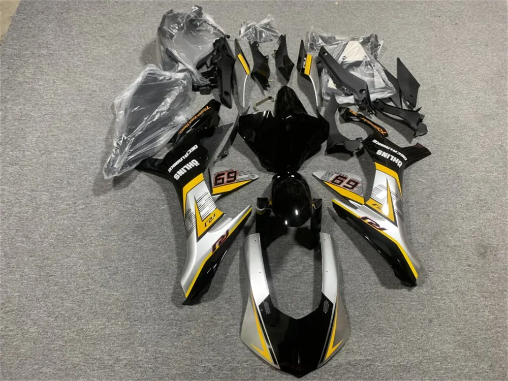 2015-2019 Yamaha YZF 1000 R1 Kit de carenagem de injeção Plástico ABS #123
