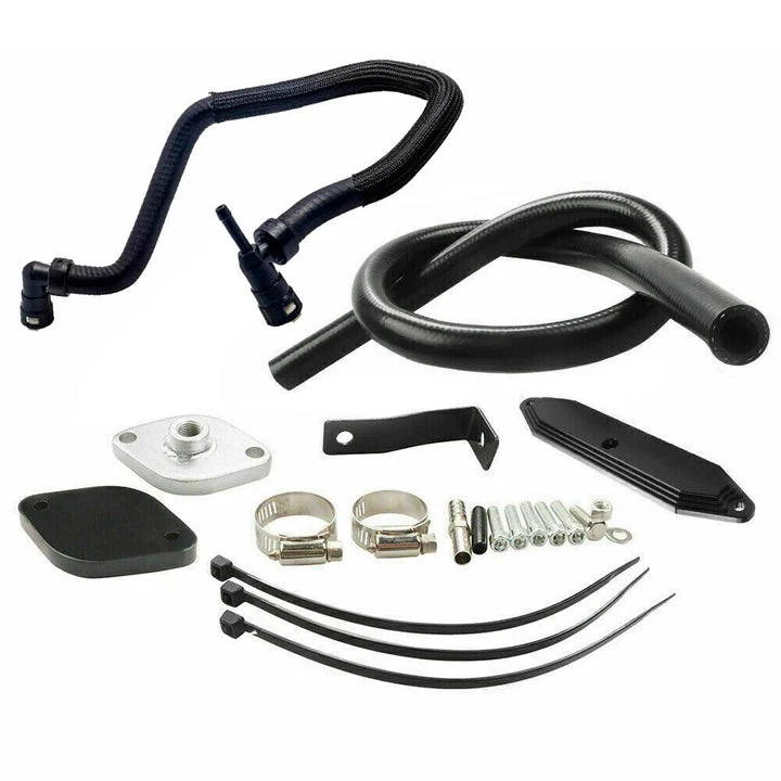2015-2023 FORD 6.7L Powerstroke diesel EGR Kit Delete W/Radiing Tipe FedEx Express