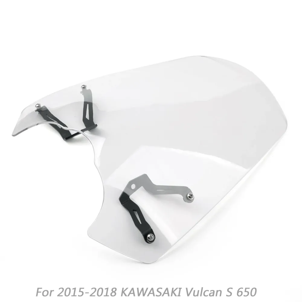 2015-2023 Kawasaki Vulcan S EN 650 Windshield Screen com suporte