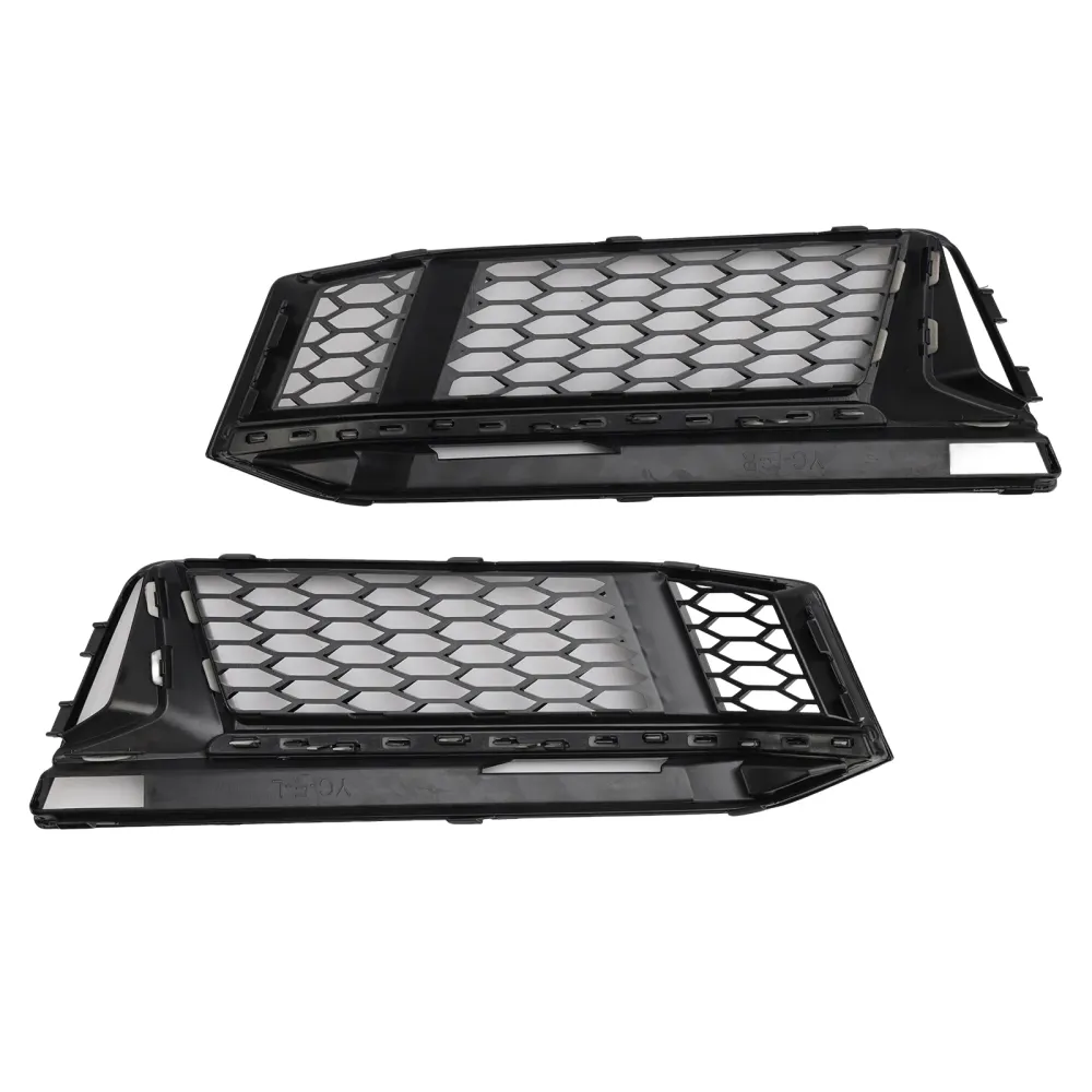 2016-2018 Audi A4 B9 S-line S4 2PCS Fog Cover Grille Grill