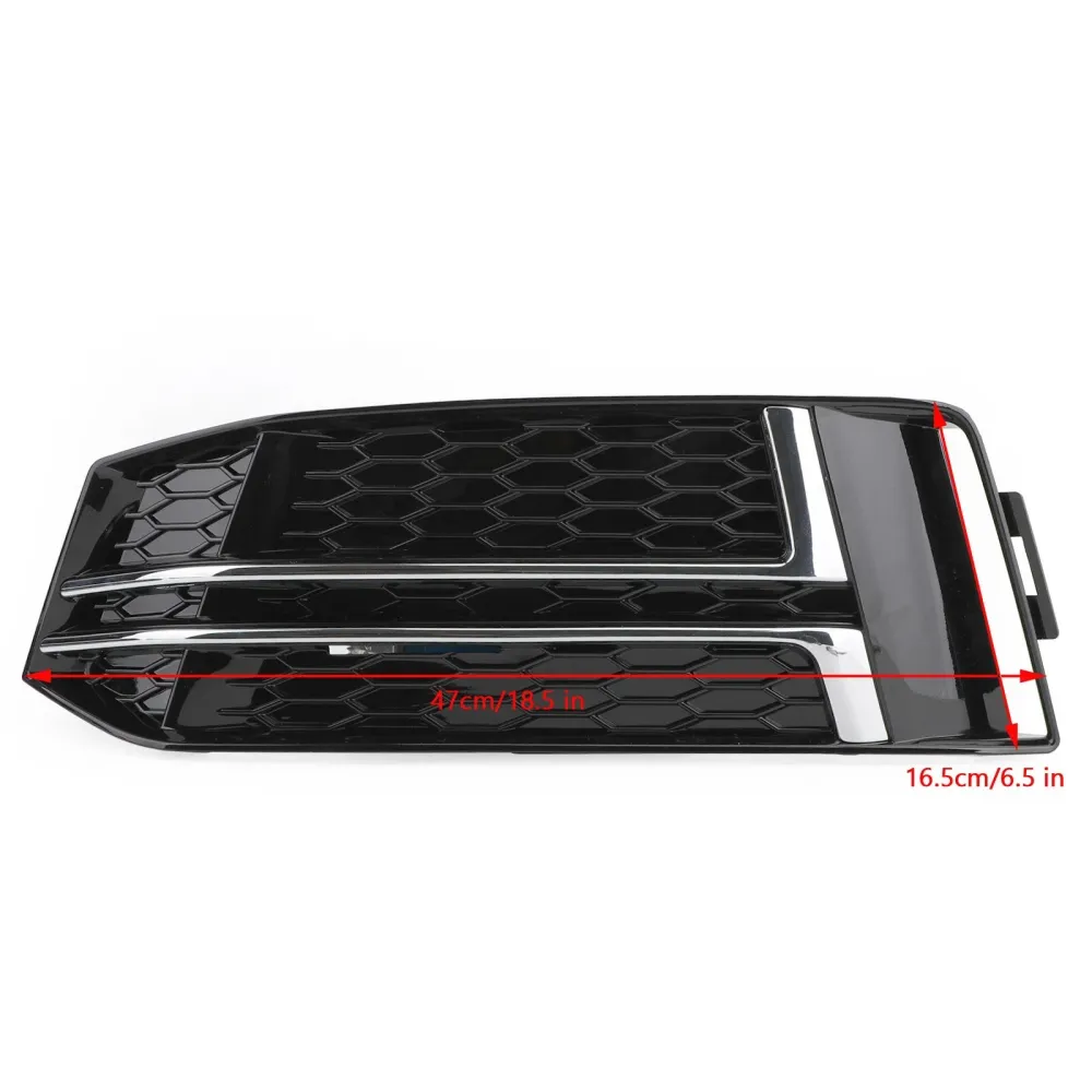 2016-2018 Audi A4 B9 S-line par dia frontal Fog Light Tampa de para-choques