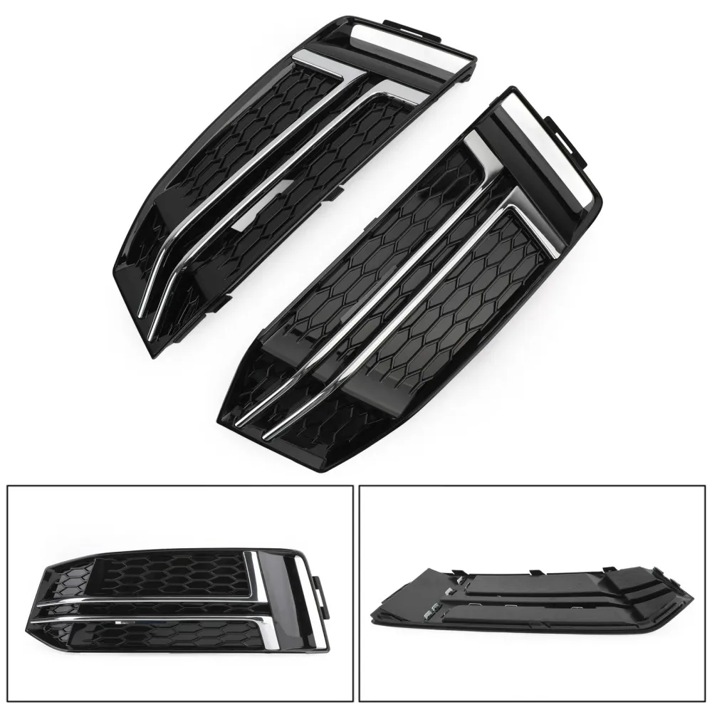 2016-2018 Audi A4 B9 S-line par dia frontal Fog Light Tampa de para-choques