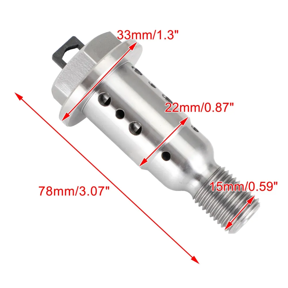 2016-2019 Cadillac CTS-V: LT4 GEN V PARAFUSO DE CAMES EXTRA/VVT SOLENOID VULDA 12681018