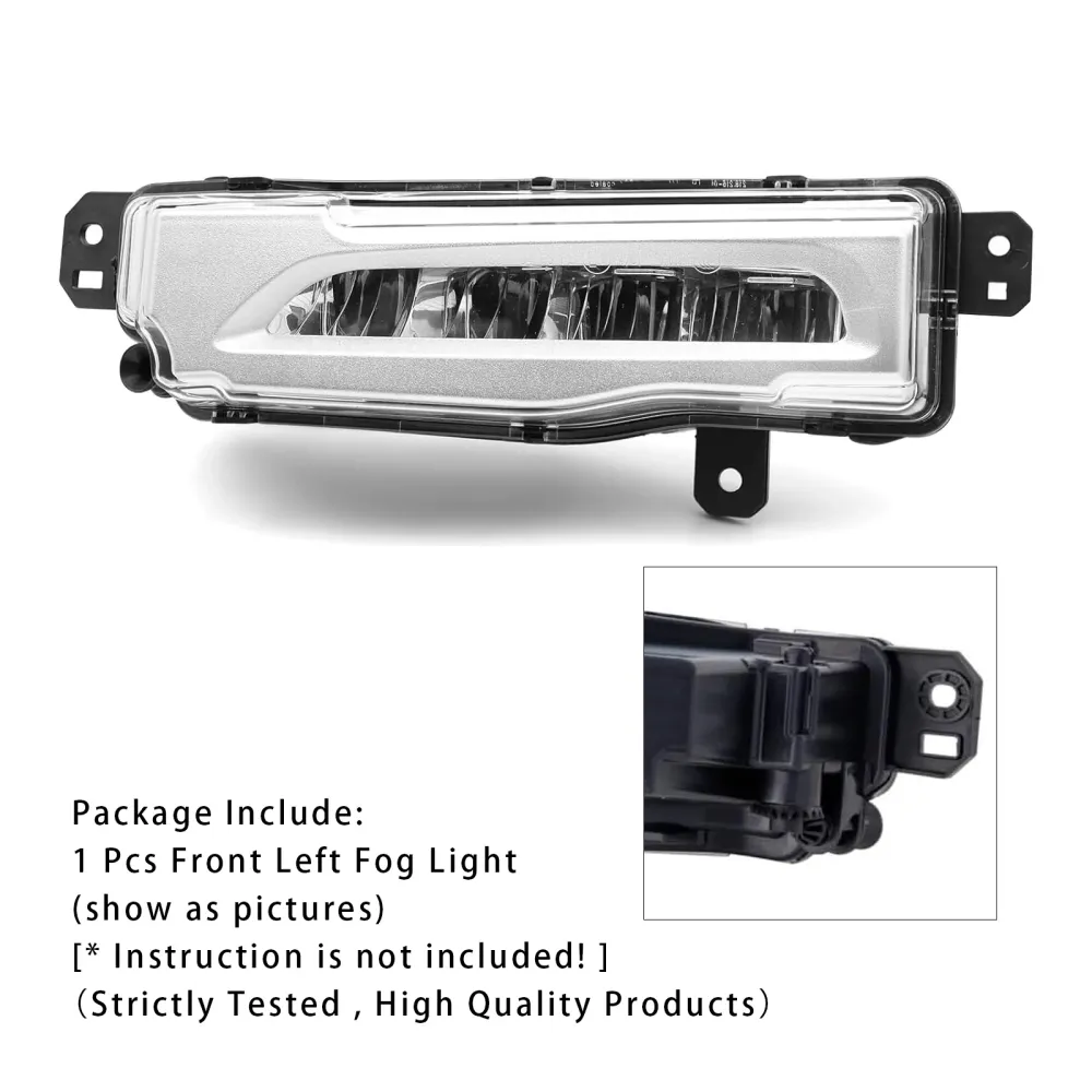 2018-2022 BMW X5 G05 1 PCS LED FRONTE esquerda Luz de nevoeiro 63177406365